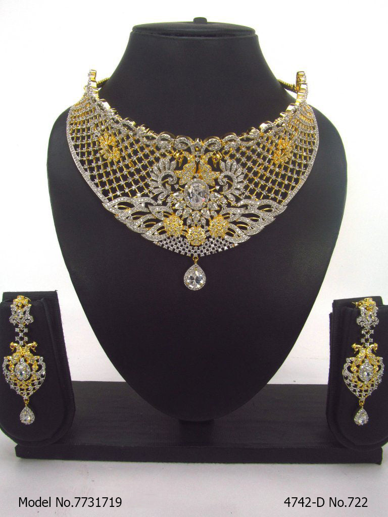 Real Zircon Fashion Jewelry Set - 7731719 - View 3