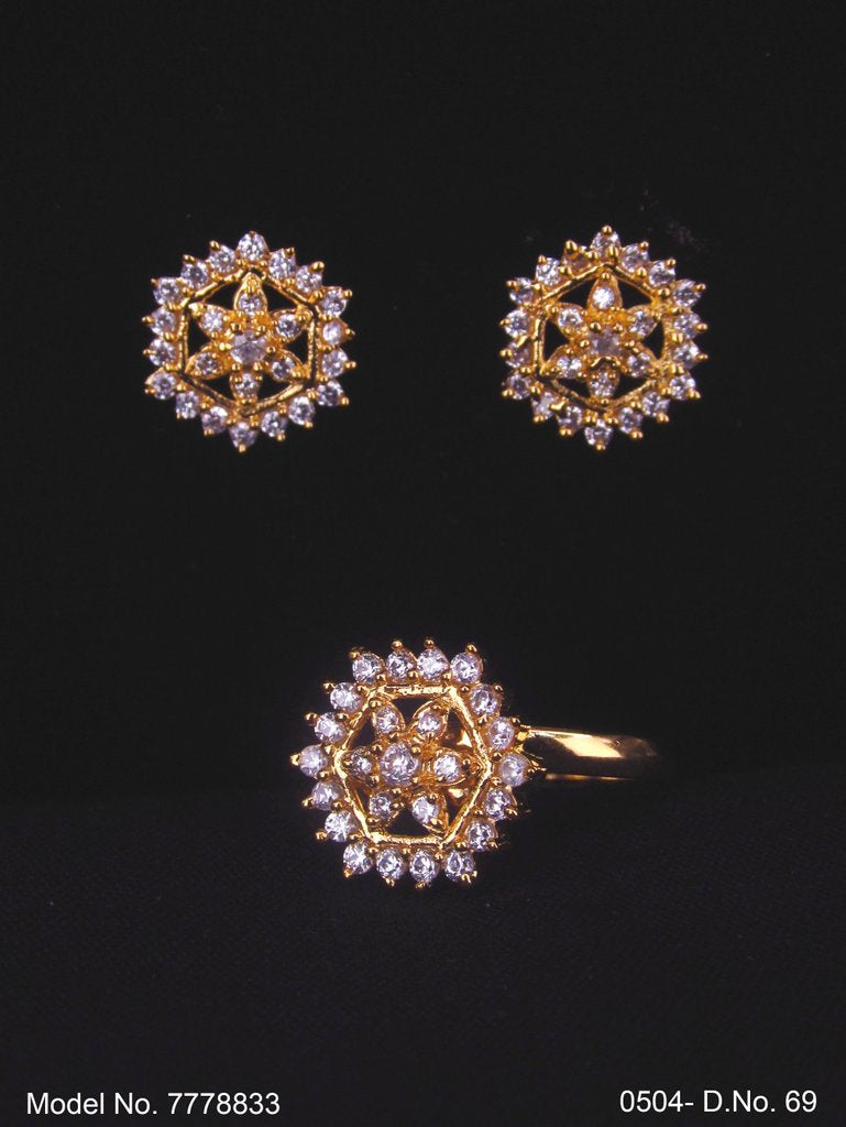 Earring With Finger Rings - Amaara World USA - SKU 7778833
