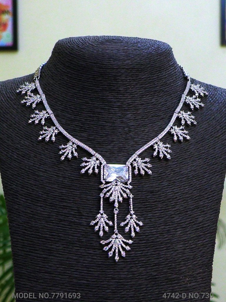 Original Zircon Necklace Set - View A