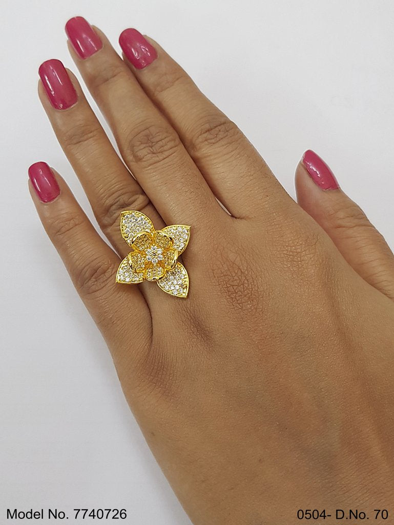 Diamond Glow Ring - View 2 - Amaara World