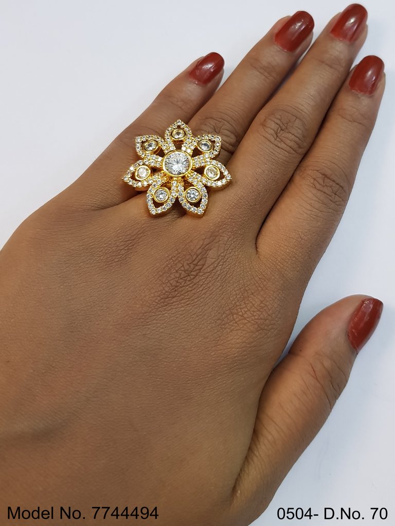 Trendy CZ Ring - Style 2 - Amaara World