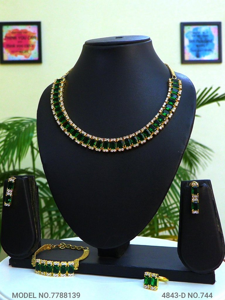 CZ Collar Necklace Collection - Amaara World