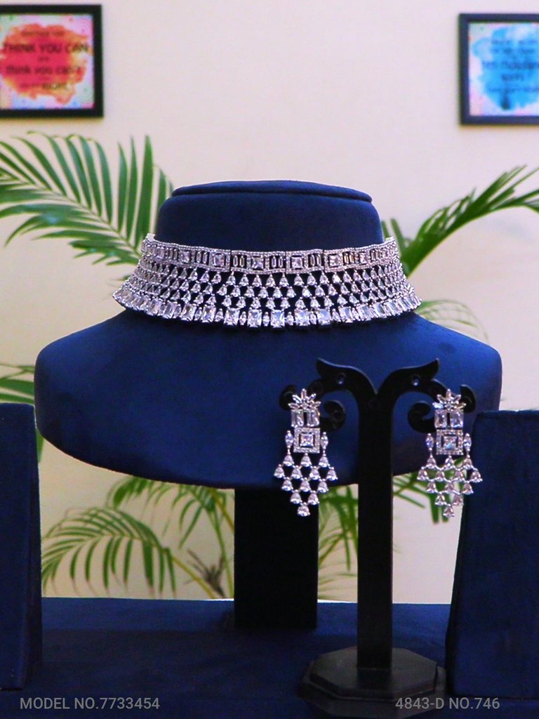 Real Zircon Fashion Jewelry Set - 7733454 - View 1
