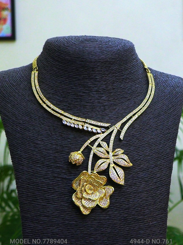 Gift Necklace Set in CZ - View A