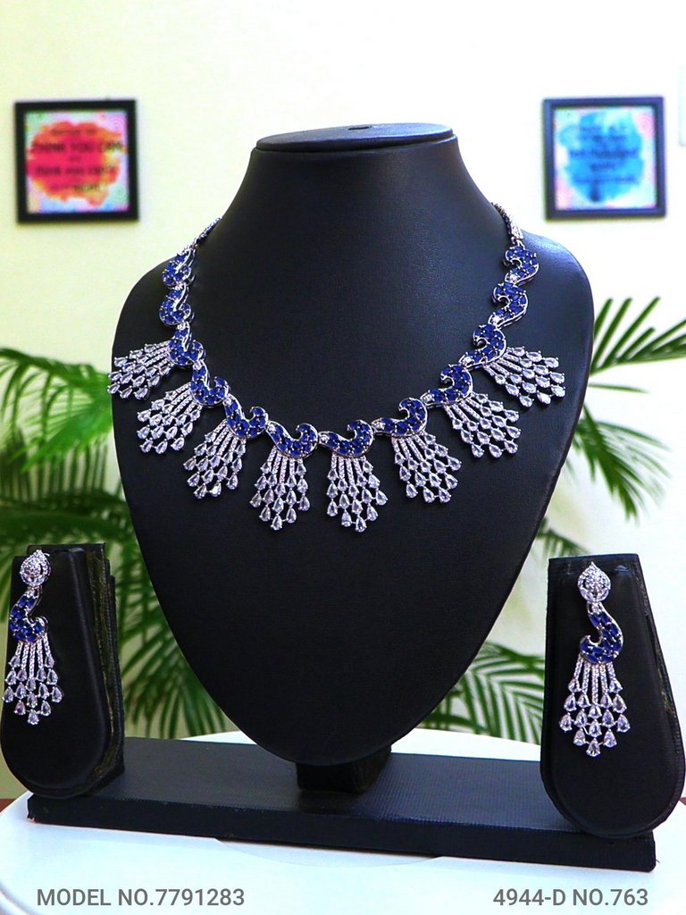 Imitation Diamond Cz Jewelry Set - Amaara World