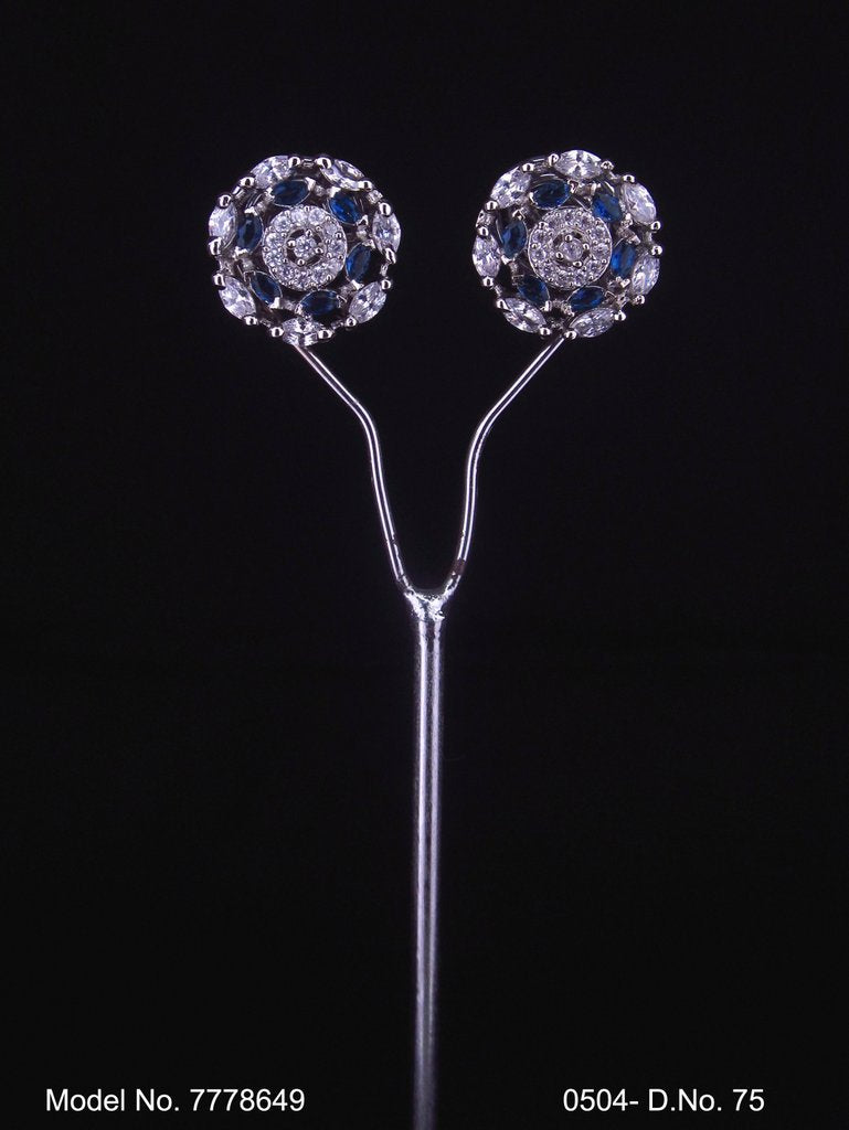 Crystal Zircon studs for Girls | Steal a mans Eye - Style 3 - Amaara World