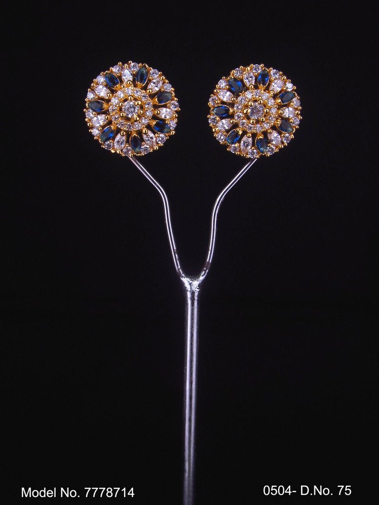 Stylish Party wear Zircon studs - Style 4 - Amaara World