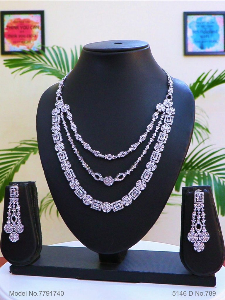 Traditional Cz Jewelry Sets - Amaara World