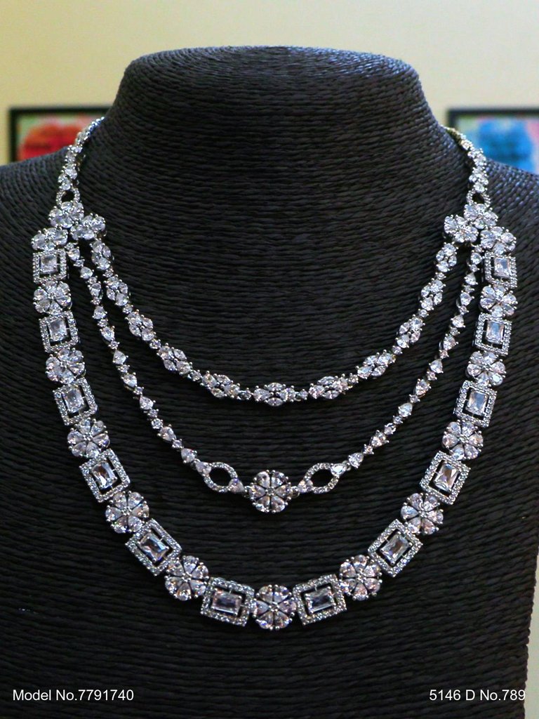 Traditional Cz Jewelry Sets - View A