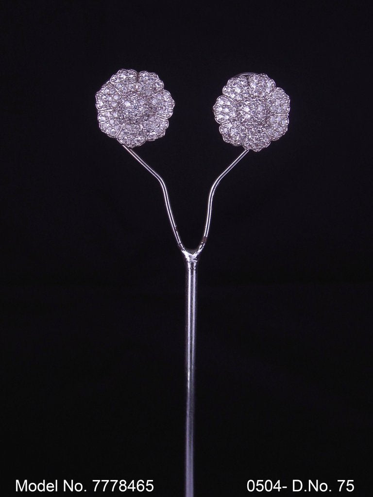 Diamond Looks Cz studs - Amaara World USA - SKU 7778465