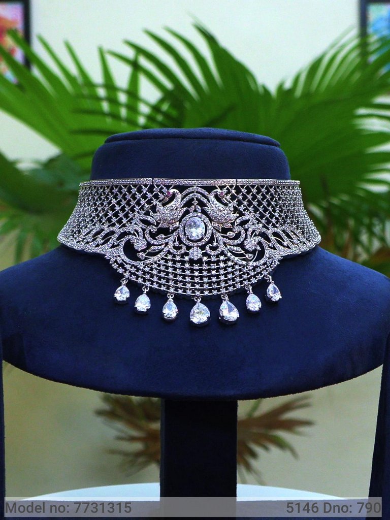 Choker Jewelry Set for Wedding Occasions - 7731315 - View 2