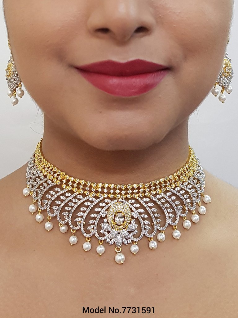 Designer Jewelry Set for Weddings - 7731591 - View 2