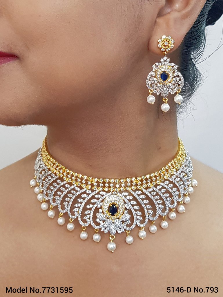 Designer Jewelry Set for Weddings - 7731591 - Color variant