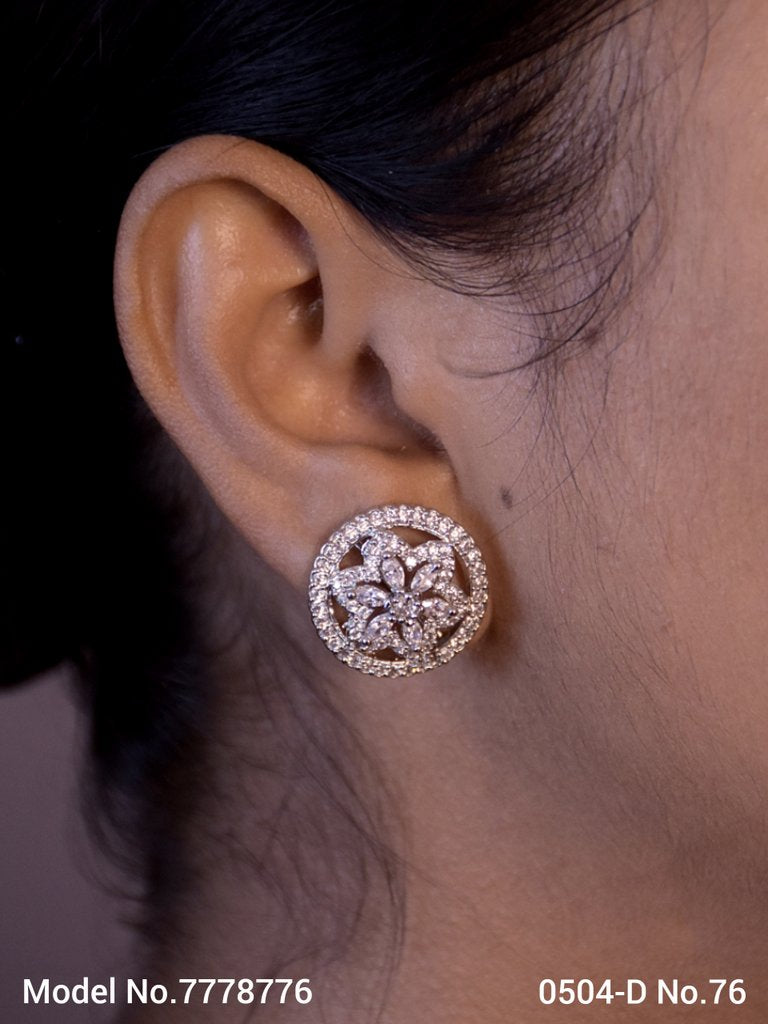 Artifical Diamond College wear Studs - Style 1 - Amaara World