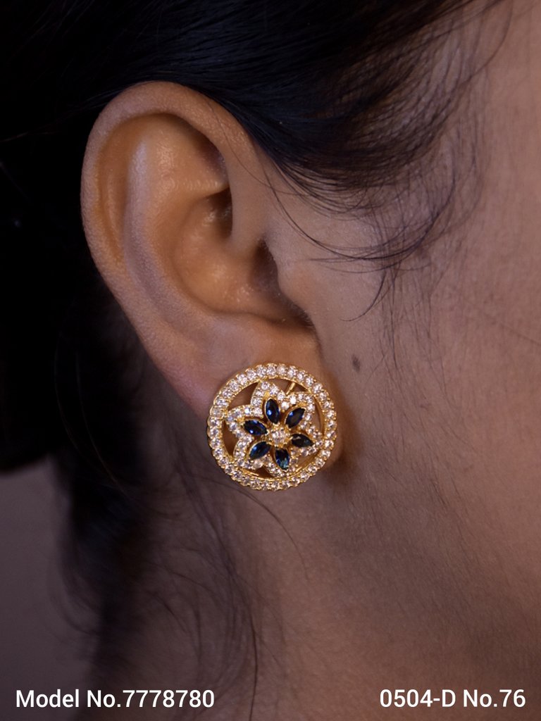 Artifical Diamond College wear Studs - Style 4 - Amaara World