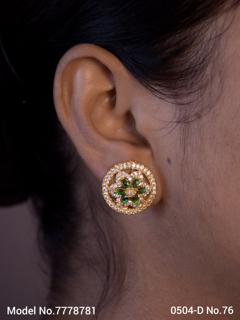 Artifical Diamond College wear Studs - Style 5 - Amaara World