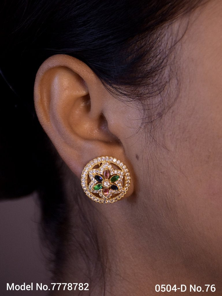 Artifical Diamond College wear Studs - Style 6 - Amaara World