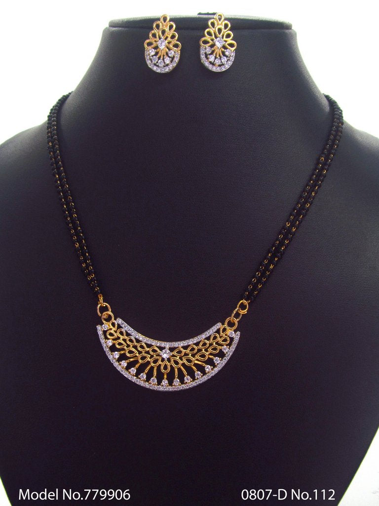Diamond Replica Pendant Set | - Amaara World