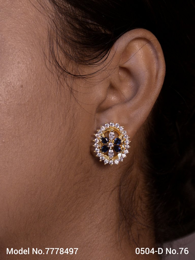 AAA start cut studs | Top Earrings cubic Zircons - Style 4 - Amaara World