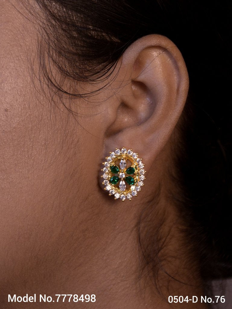 AAA start cut studs | Top Earrings cubic Zircons - Style 5 - Amaara World