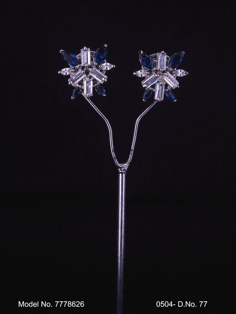 AAA start cut studs | Top Earrings cubic Zircons - Style 3 - Amaara World