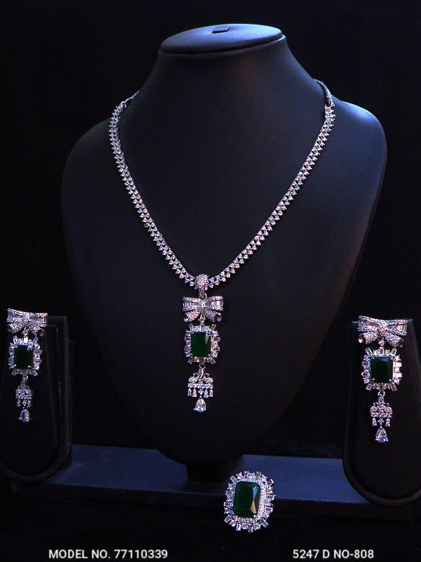 American Diamond Necklace Set | Wonderful Gift Item - Amaara World