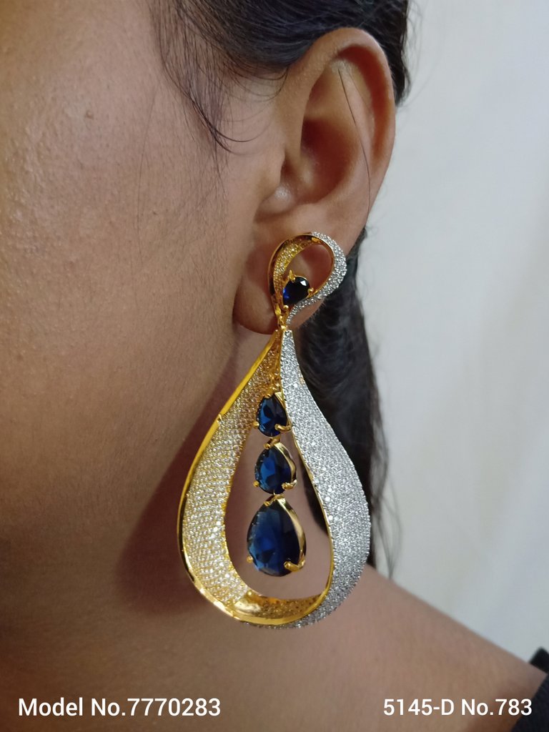 Designer Collection | AD Earrings - Amaara World