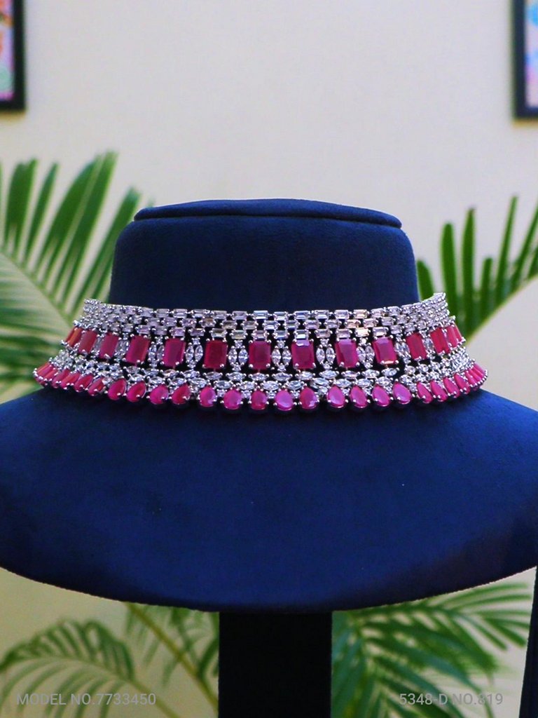 Cz Jewelry Set | Made In India - 7733450 - View 2