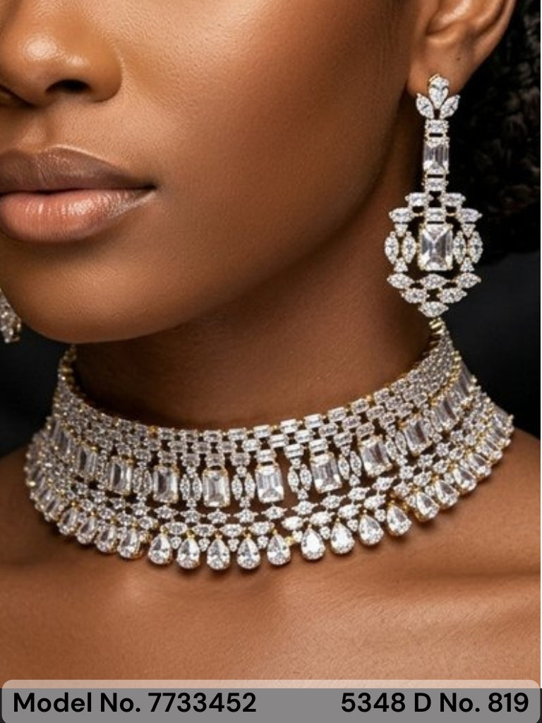 eye catchy Necklace set - Amaara World