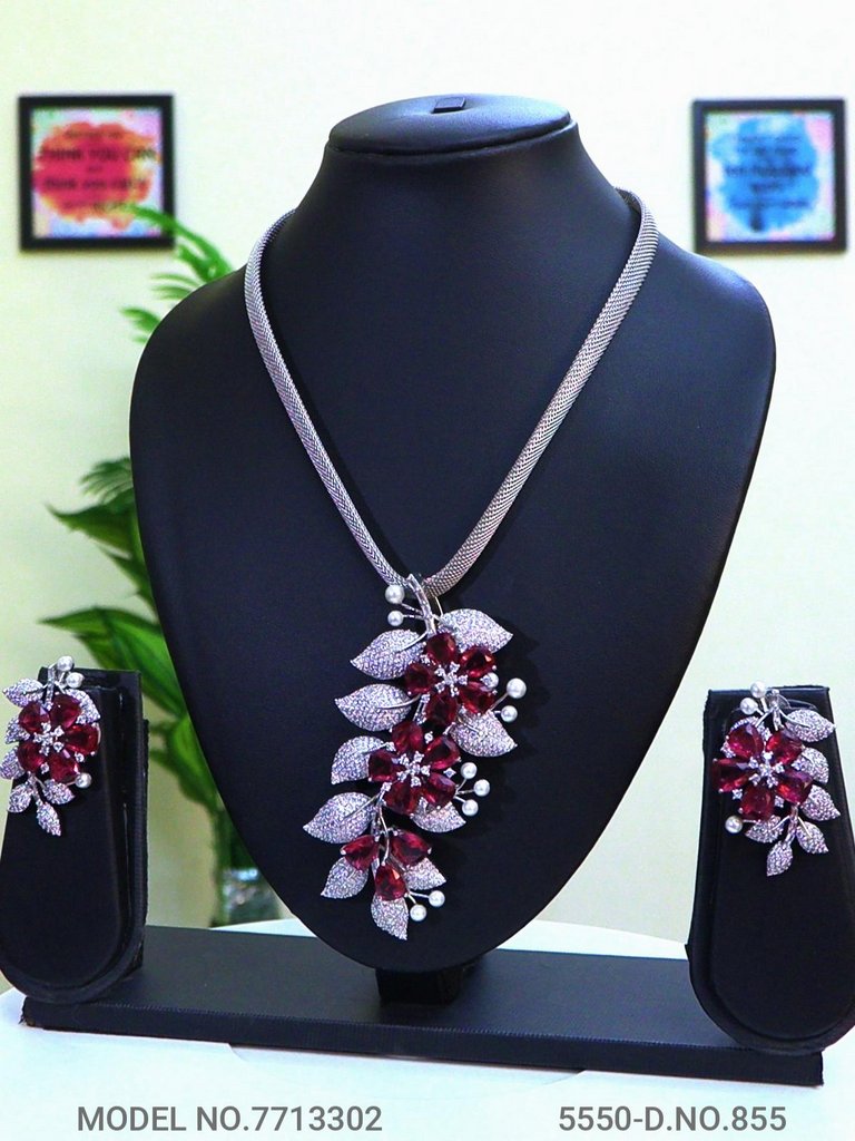 Original Zircon Wedding Jewellery - Style 3 - Amaara World
