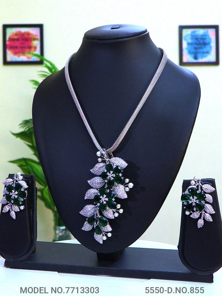 Original Zircon Wedding Jewellery - Style 4 - Amaara World