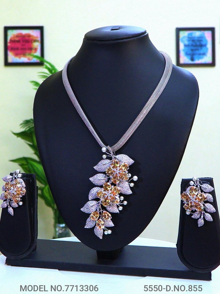 Original Zircon Wedding Jewellery - Style 6 - Amaara World