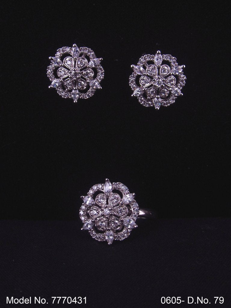 Earring With Finger Rings - Style 1 - Amaara World
