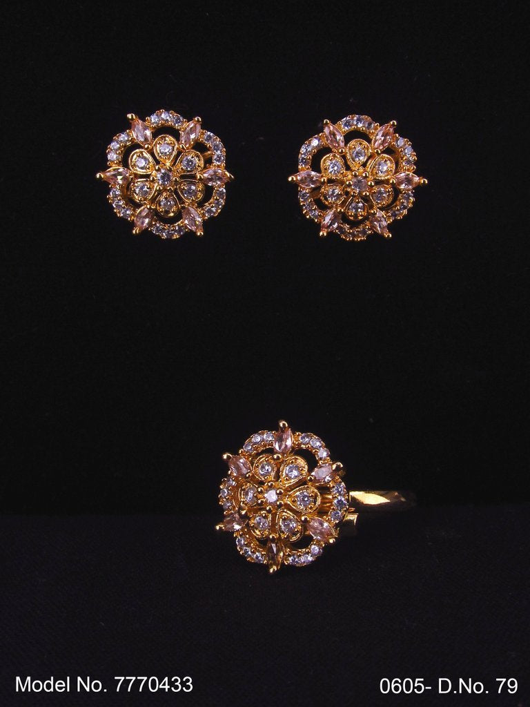 Earring With Finger Rings - Style 2 - Amaara World