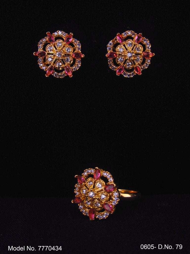 Earring With Finger Rings - Style 3 - Amaara World