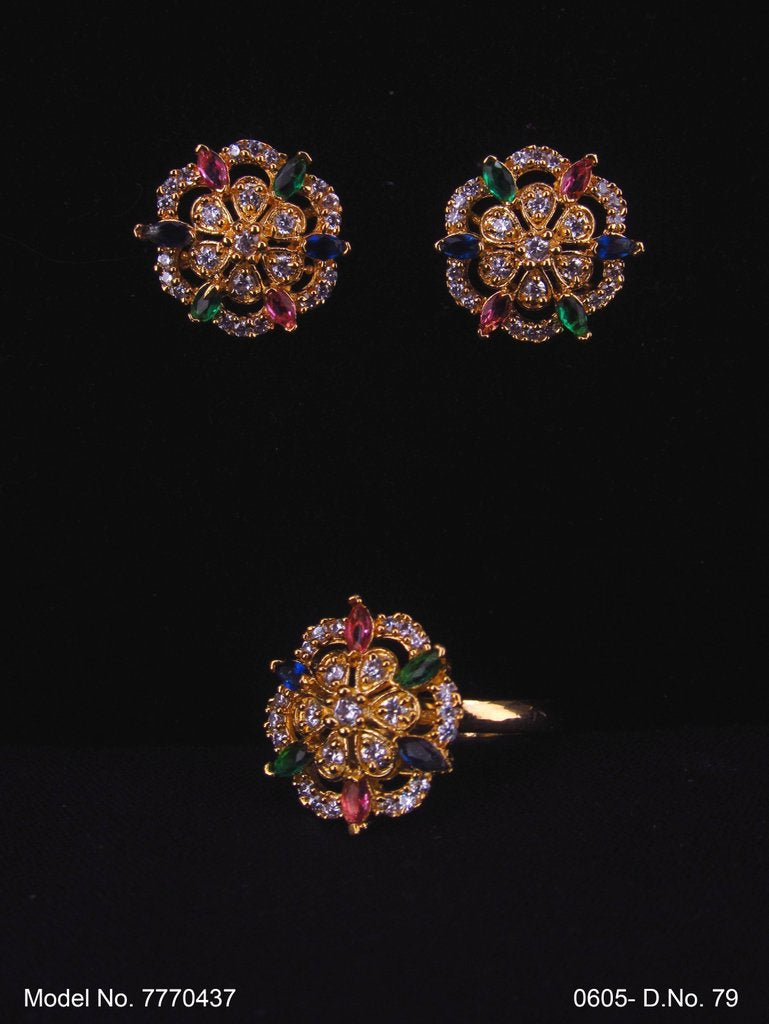 Earring With Finger Rings - Style 6 - Amaara World