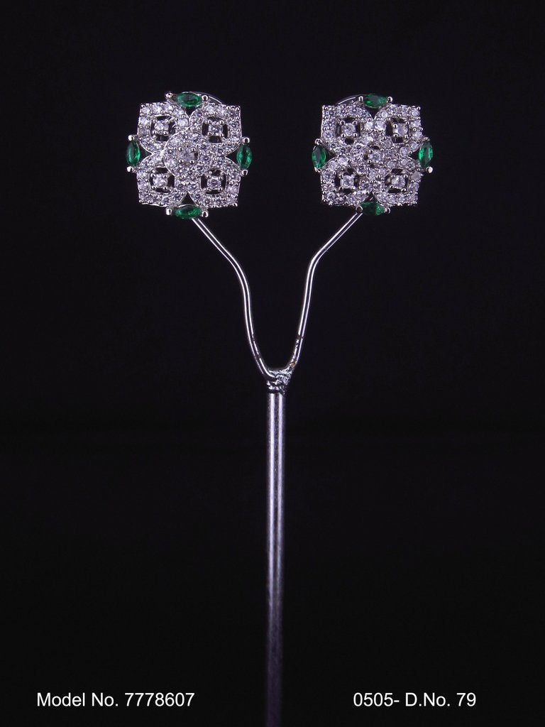 Statement CZ studs - Style 4 - Amaara World