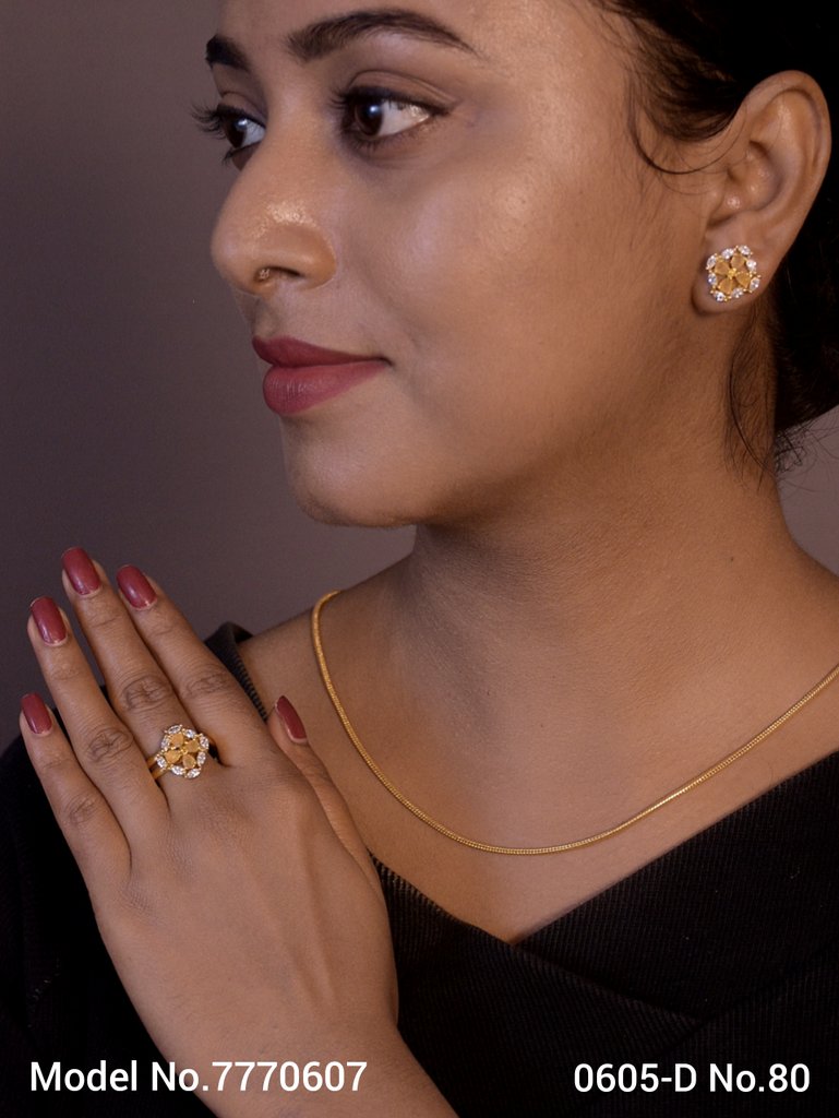 Earring With Finger Rings - Style 8 - Amaara World