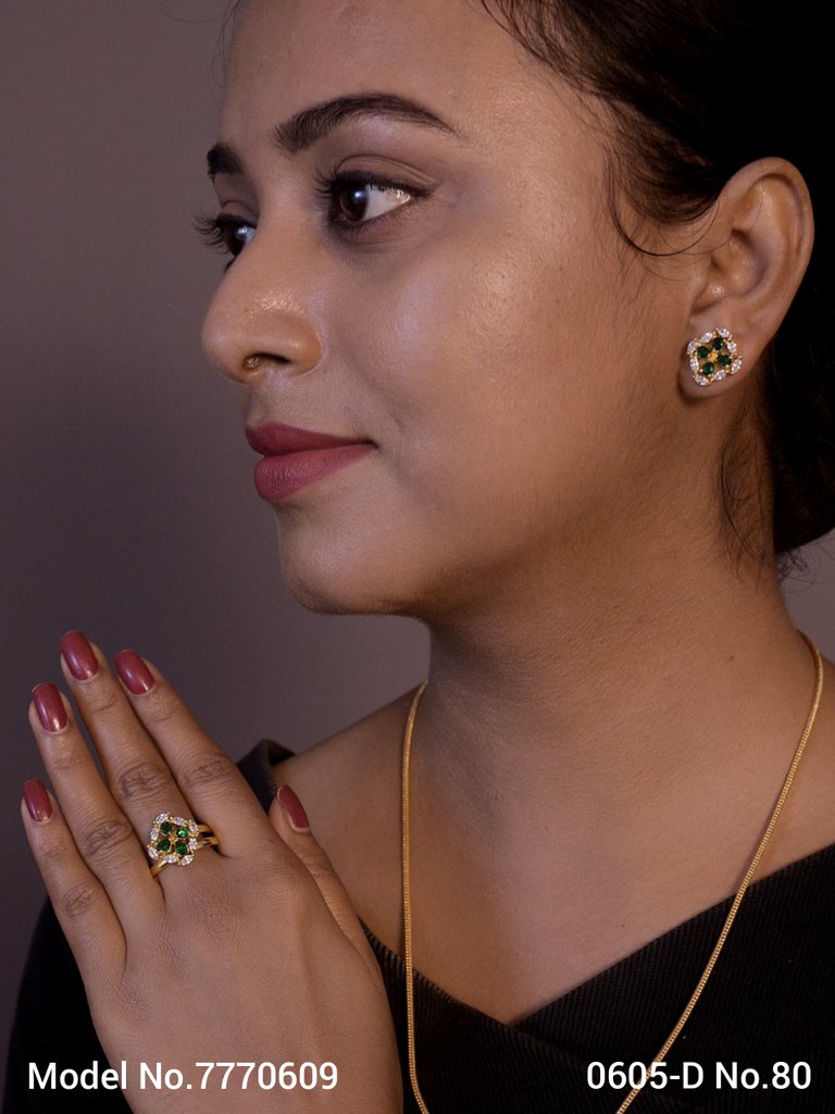 Earring With Finger Rings - Style 10 - Amaara World
