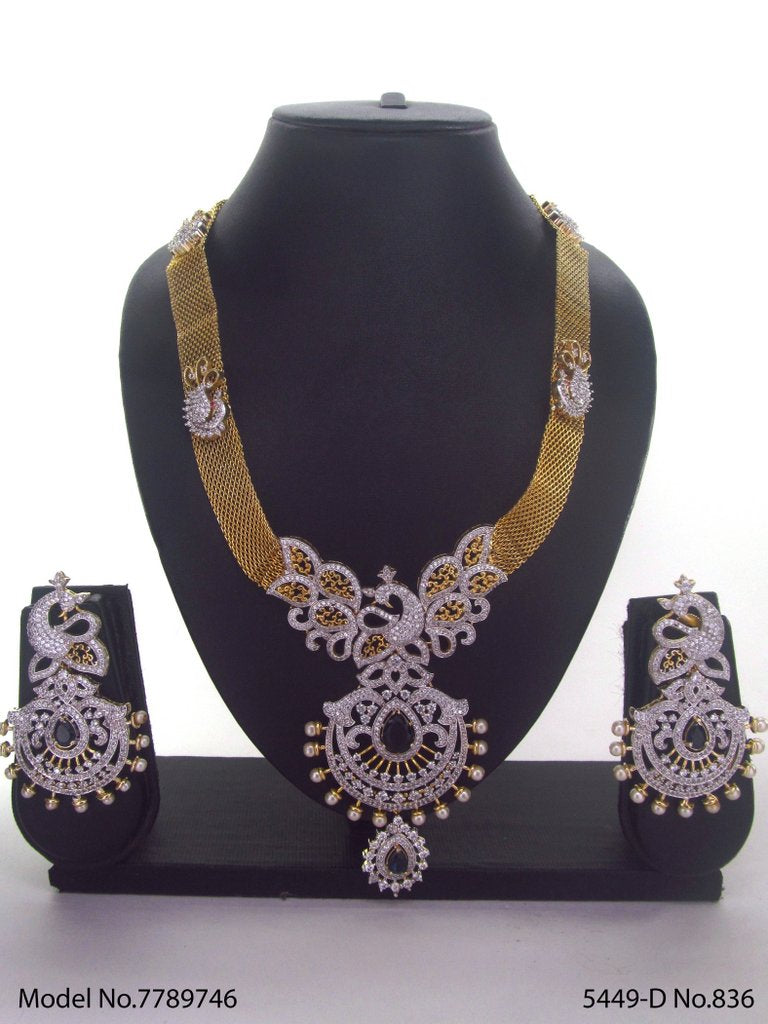 Traditional Cz Jewelry Sets - Amaara World