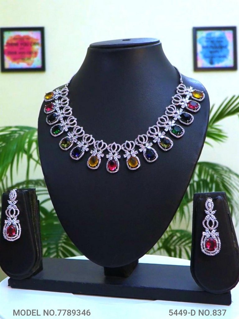 Original Zircon Necklace Set - Amaara World