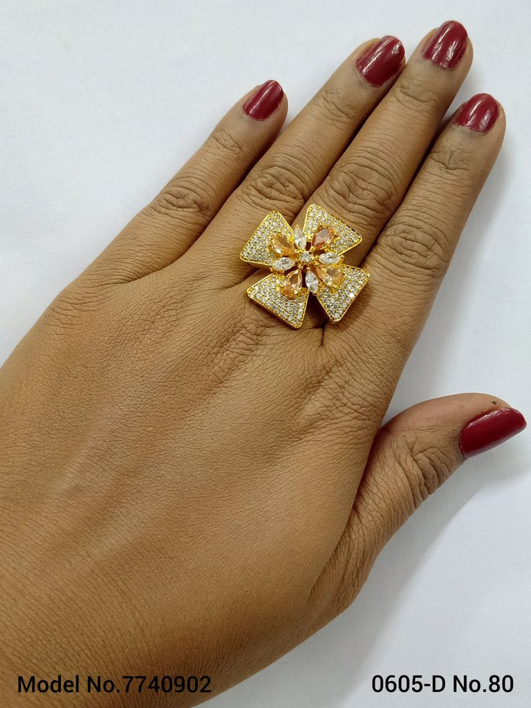 Crystal Crown Ring - Style 2 - Amaara World