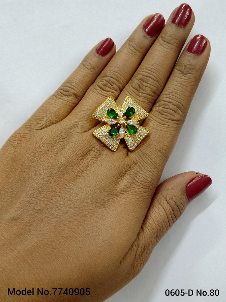 Crystal Crown Ring - Style 5 - Amaara World