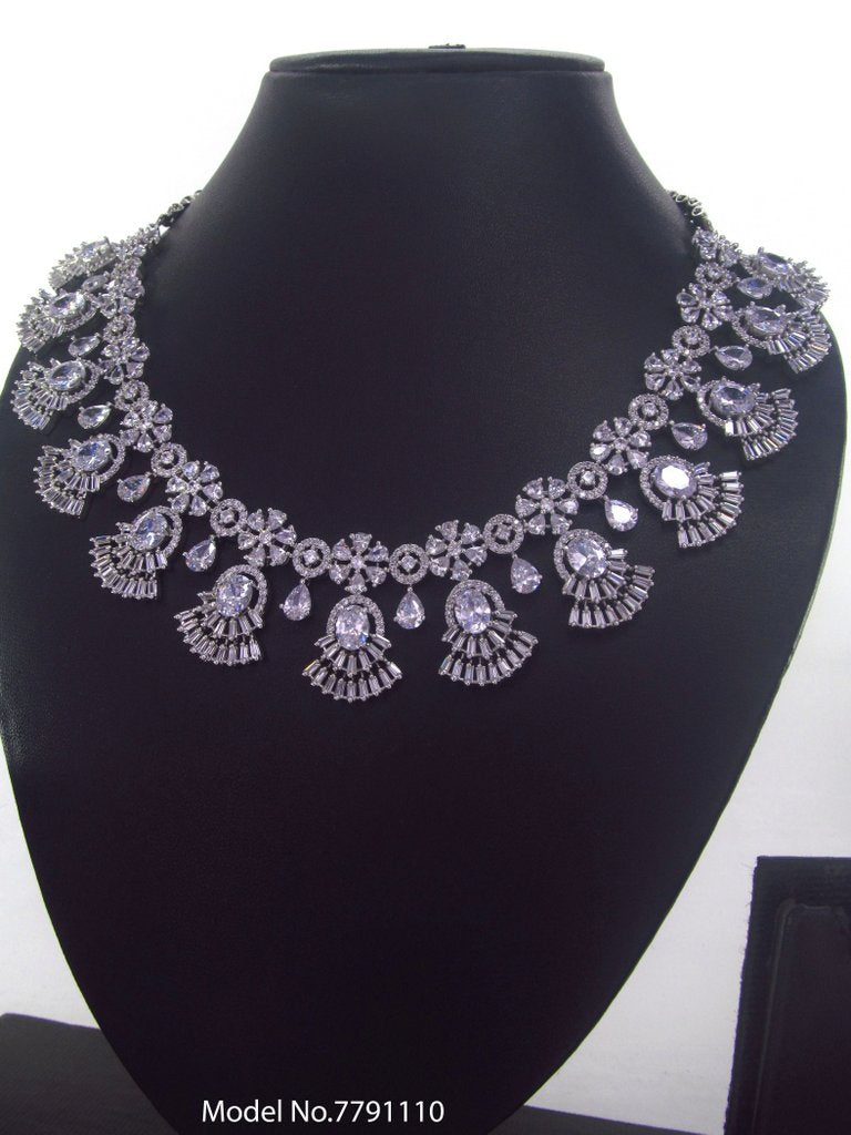 Original Zircon Necklace Set - View A