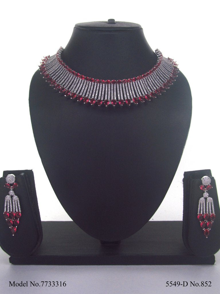 Zirconia Fine Fashion Jewelry Set - 7733314 - Color variant