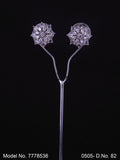 American Diamond Studs for a party - Style 1 - Amaara World