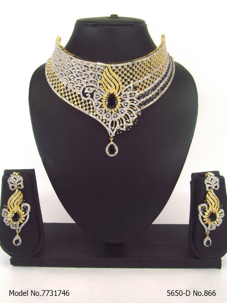 Popular Party Wear Jewelry Set - 7731743 - Color variant