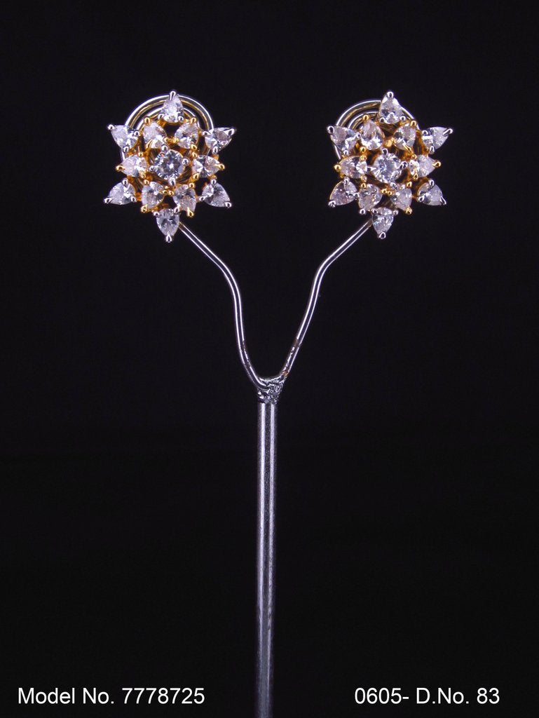 Pure handcrafted Studded Zircon | Fashion Studs - Style 1 - Amaara World