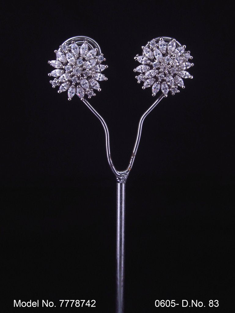 Pure handcrafted Studded Zircon | Fashion Studs - Style 2 - Amaara World