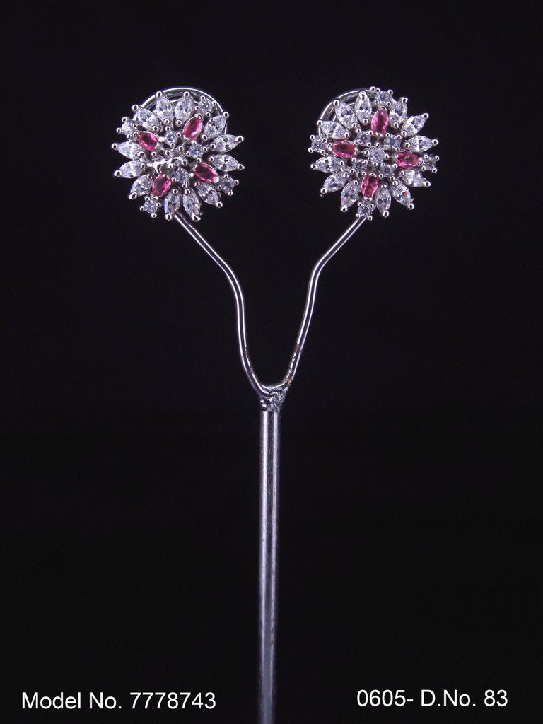 Pure handcrafted Studded Zircon | Fashion Studs - Style 3 - Amaara World